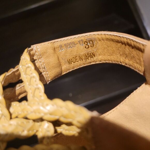 Brand new Japan summer leather heels platform shoes - Picture 6 of 6